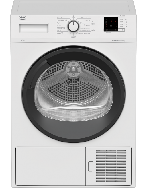 MAQUINA SECAR ROUPA DHS7413GA0 BEKO (7KG - CLASSE A++) BOMBA CALOR