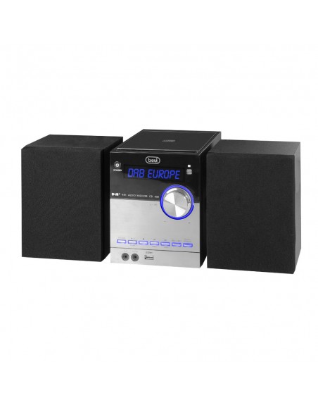 APARELHAGEM TREVI HI-FI 30W C/LEITOR DE CD/BT/USB/AUX - HCX 10D8 - TR-H10D800