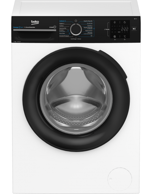 MÁQUINA DE LAVAR ROUPA BM3WFSU39413 (9KG - 1400RPM - CL A) BEKO