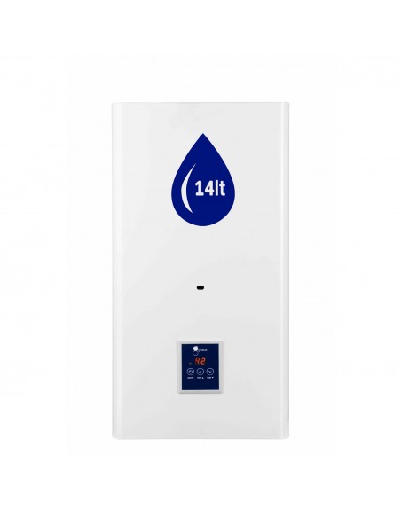 ESQUENTADOR GRALUX VENTILADO NATURAL DIGITAL LOW NOX TERMOST. 14L - FQ14VNOXD-N