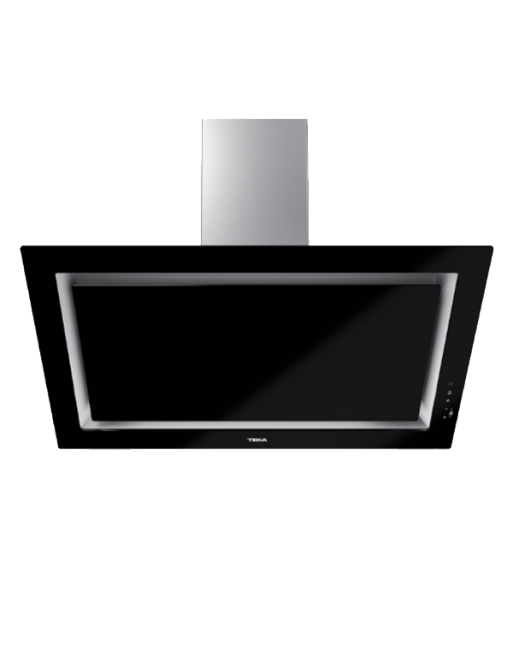 EXAUSTOR TEKA DLV98660TOSBK - CHAMINE PAREDE VIDRO - 90CM - 696m3h