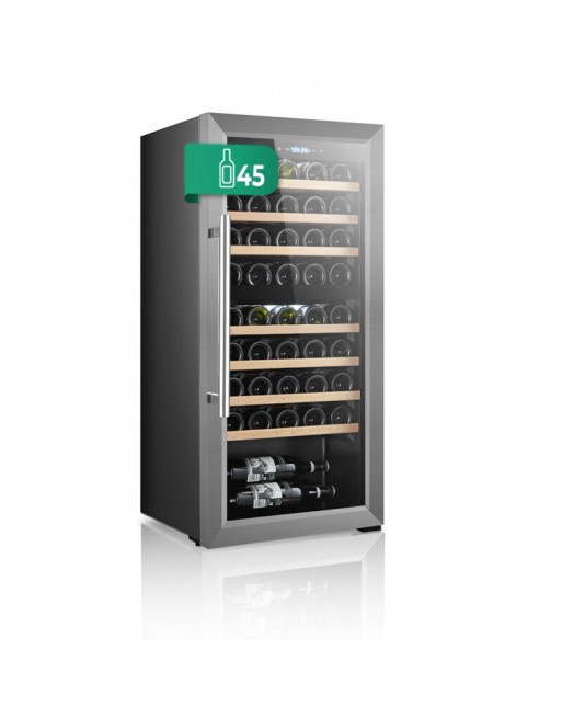 CAVE DE VINHOS SVAN SVN4500D 127L 45G PRETO (1105x510x482) DUPLA ZONA TEMP.