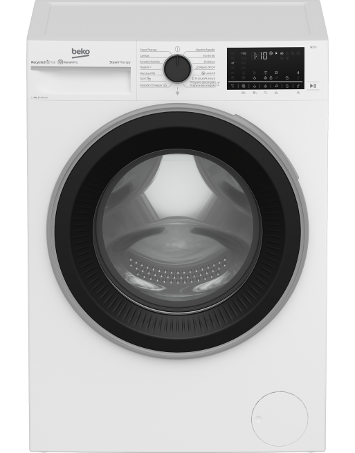 MÁQUINA DE LAVAR ROUPA B3WFT58415W (8KG 1400RPM - CLASSE A) BEKO