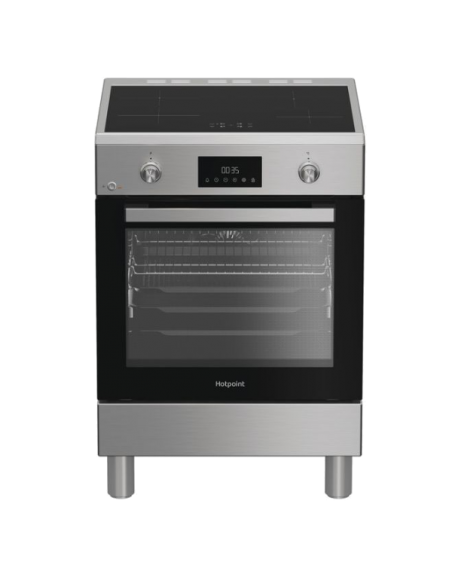 FOGÃO HOTPOINT H6I8LMSAX - 60X60 (FORNO ELECTRICO MULTIFUNÇÕES / MESA INDUÇÃO)