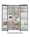 FRIGORIFICO SAMSUNG RS70F64KETEF SIDE BY SIDE, 640L,  E, INOX