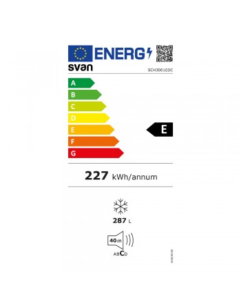 CONGELADOR HORIZONTAL SVAN SCH3001EDC DUAL COOLING 287L (850x1090x625)