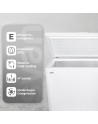 CONGELADOR HORIZONTAL SVAN SCH3001EDC DUAL COOLING 287L (850x1090x625)