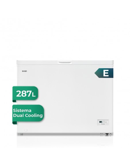 CONGELADOR HORIZONTAL SVAN SCH3001EDC DUAL COOLING 287L (850x1090x625)