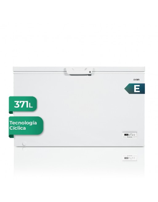 CONGELADOR HORIZONTAL SVAN SCH4001EDC DUAL COOLING 371L (850x1300x705)