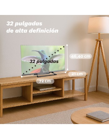 LED SMART TV  GRUNKEL QLED-3225VD de 32 FHD, sistema VIDAA
