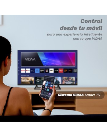 LED SMART TV  GRUNKEL QLED-3225VD de 32 FHD, sistema VIDAA