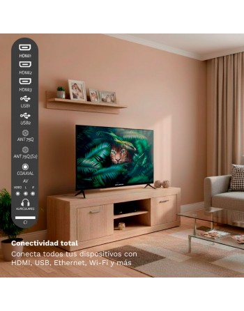 LED SMART TV  GRUNKEL LED-4300PBW de 43"  4K UHD, sistema operacional webOS | 101cm| FHD, sistema VIDAA